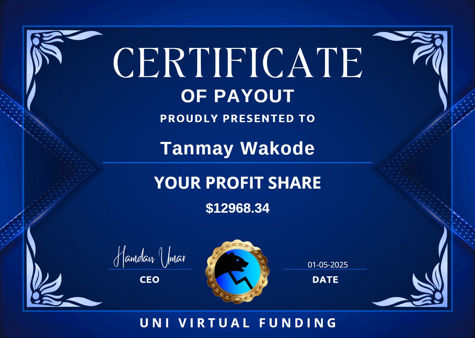 Trading Certificate